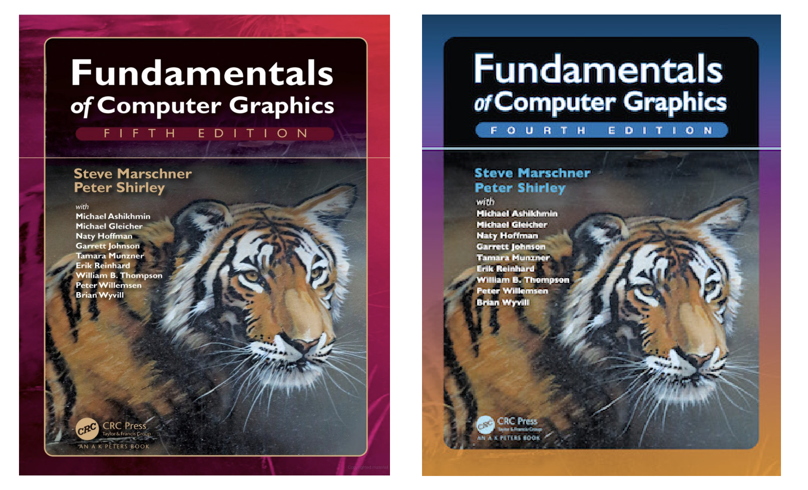 Fundamentals of Computer Graphics, by Marschner, Shirley and collaborators